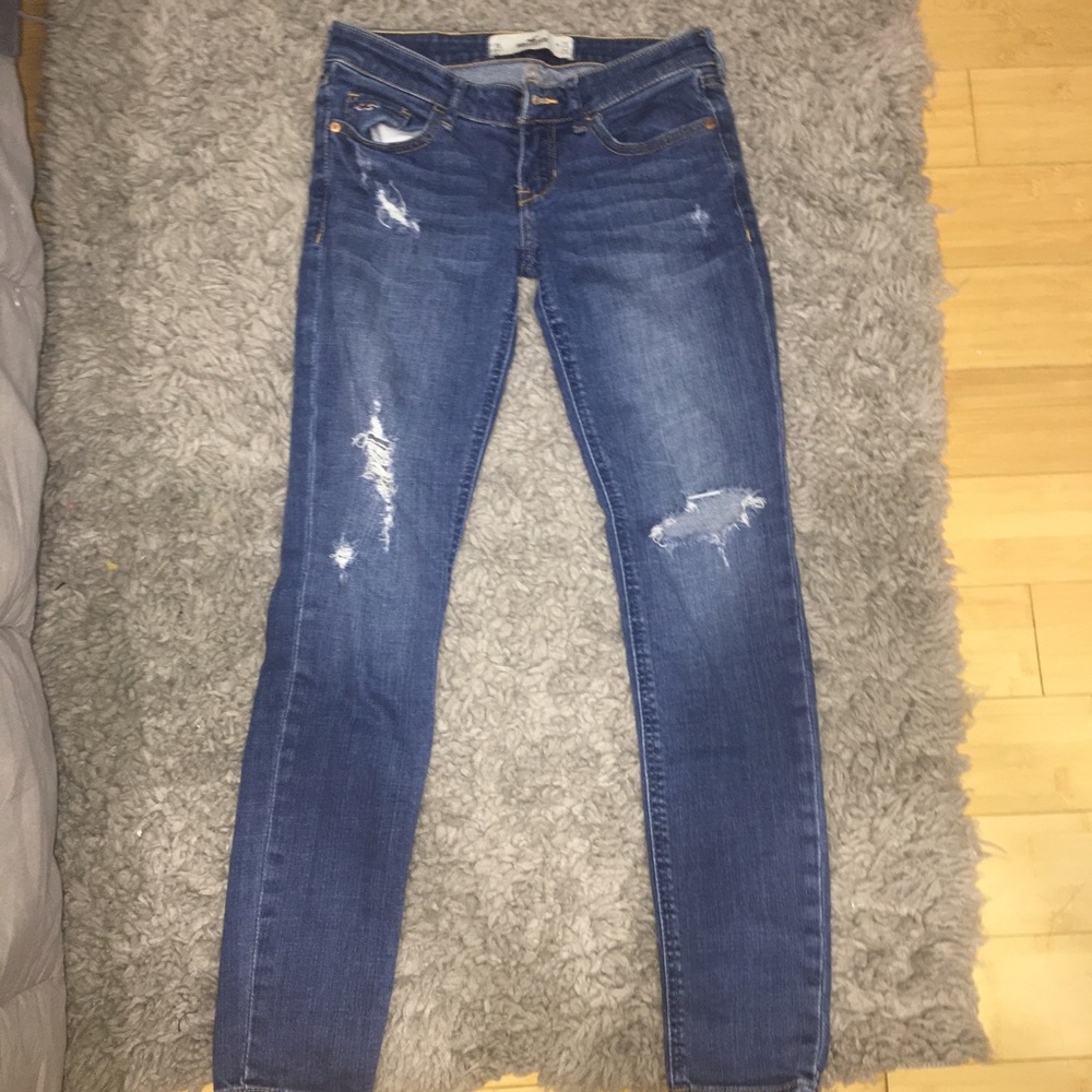 Hollister distressed jeans